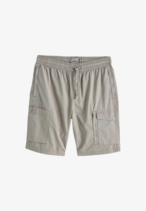 Next, REGULAR FIT - DRAWSTRING WAIST CARGO - Shorts - mushroom