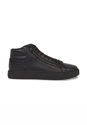 W ZIP RUBB - Visoke tenisice - triple black