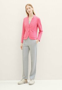 TOM TAILOR STRUCTURE - Blazer - carmine pink
