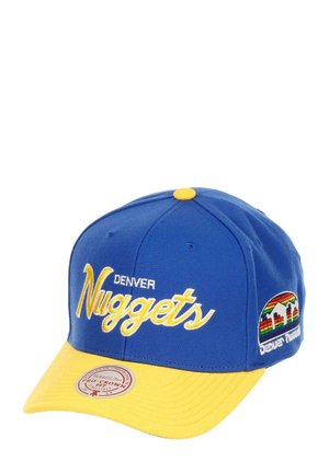 DENVER NUGGETS NBA TEAM SCRIPT VERSTELLBARE GEBOGENE SNAPBACK - Cap - gelb