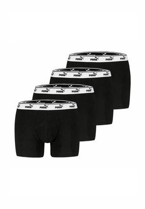 EVERYDAY 4ER PACK - Trunks - schwarz mit weißem logobund