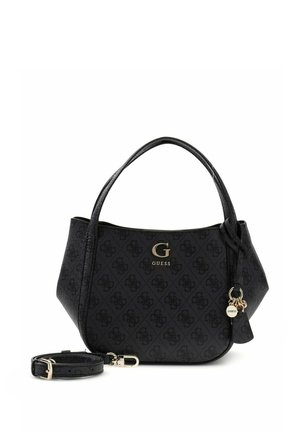 Guess, COLEEN LOGO SATCHEL - Handbag - coal logo