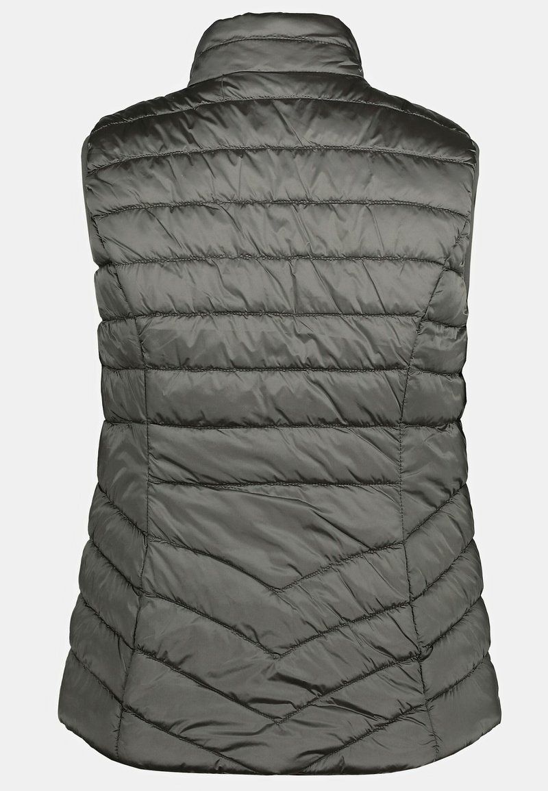 Damen Leichte Jacken | GINA LAURA REVERSIBLE Weste aschgrau/grau - NK34335 Damen Leichte Jacken | GINA LAURA REVERSIBLE Weste aschgrau/grau - NK34335