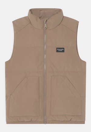Vest - brown