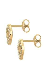 Elli SPARKLING CLOVER - Ohrringe - gold-coloured