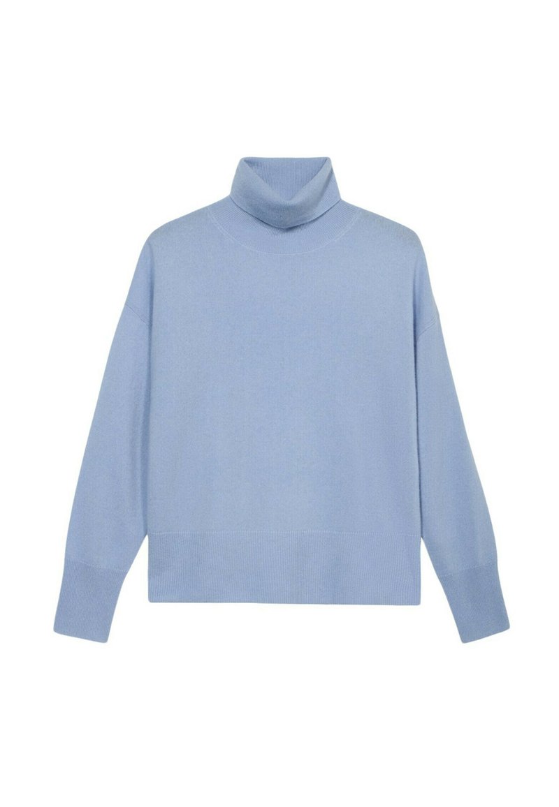 Women Slim O-Neck Solid Pullover Cashmere Wool Blending Sweater Autumn