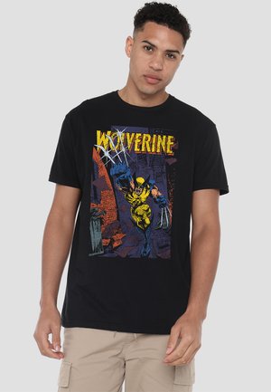 MARVEL WOLVERINE BACKSTREET STRIKE - Print T-shirt - black