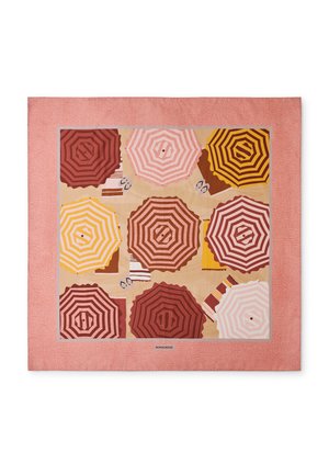 Foulard - lipstick sabbia tangerine
