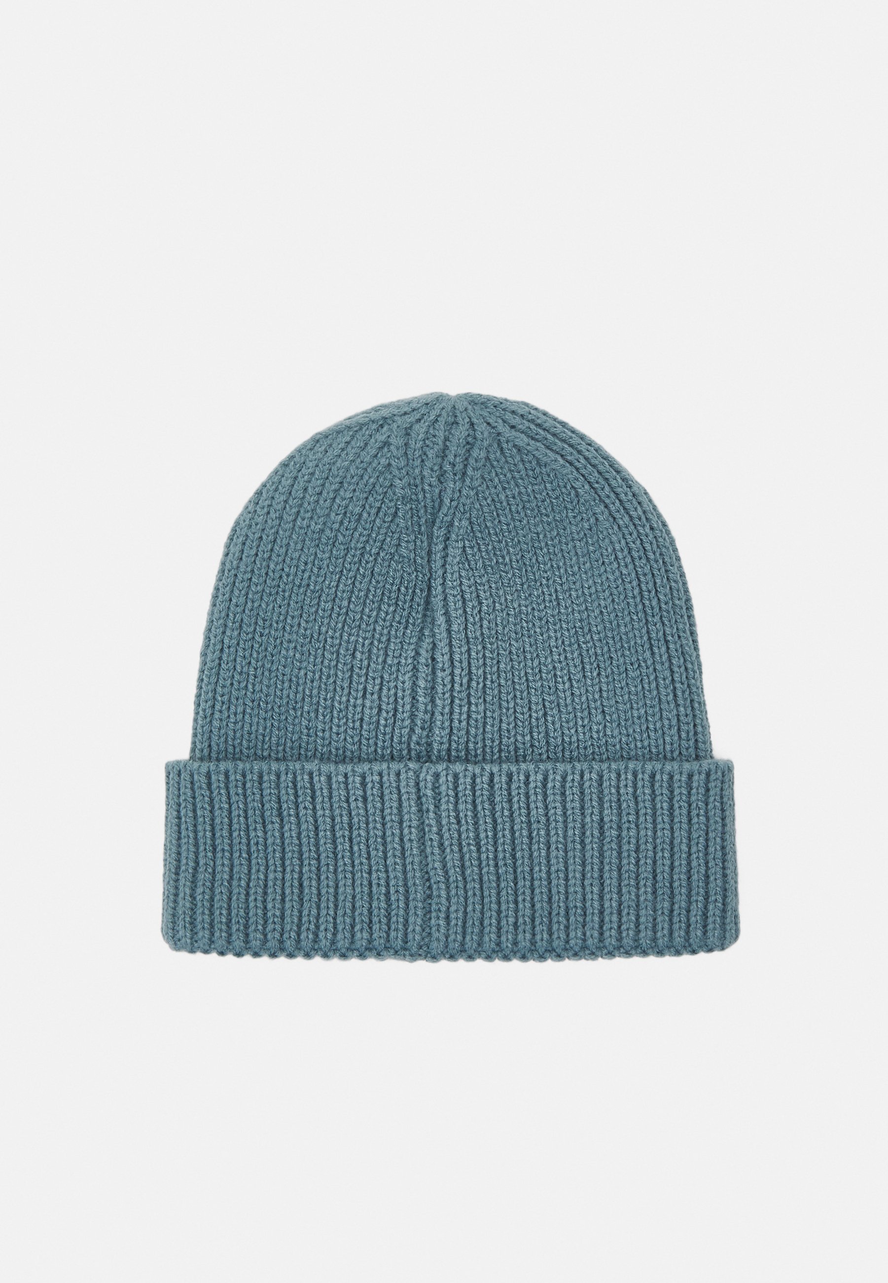 The North Face LOGO BOX CUFFED BEANIE UNISEX - Berretto - goblin  blue/grigio cadetto - Zalando.it