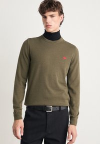 HUGO SAN CASSIUS - Maglione - dark beige