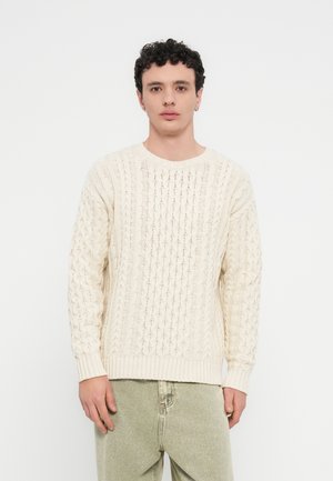 CABLE CREW - Jersey de punto - cream