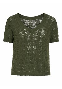 VICOBY KURZÄRMELIGES - Print T-shirt - deep depths