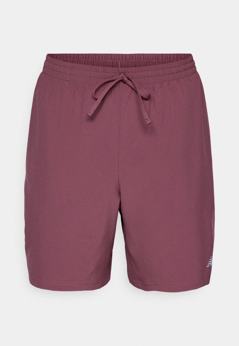 New Balance Korte broeken bordeauxrood New Balance Korte broeken bordeauxrood