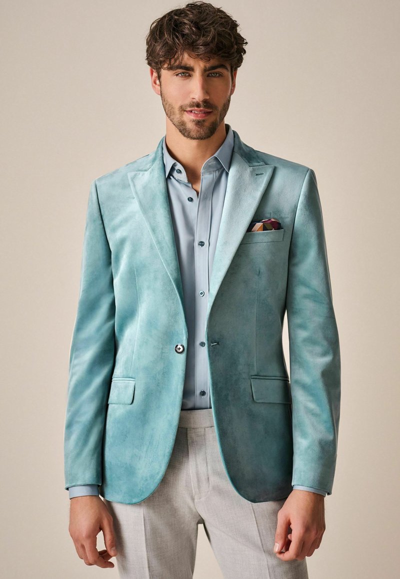 Next SLIM - Anzugsakko - light blue