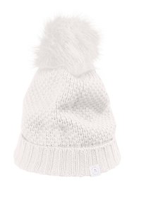 CASH-MERE MIT BOMMEL - Berretto - weiss