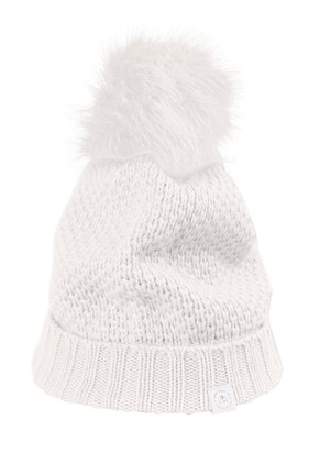 CASH-MERE MIT BOMMEL - Pipo - weiss