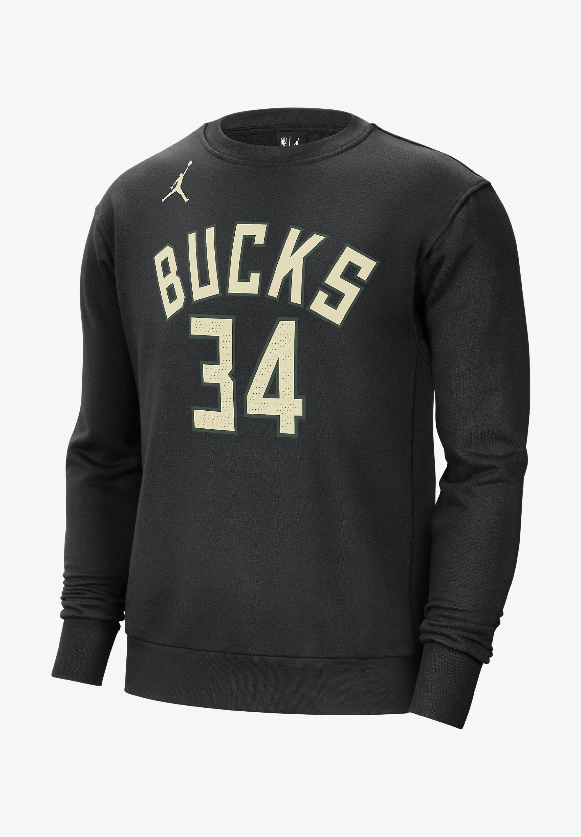 Nike Nba Sudadera Bucks Nike Sudadera Con Gorro Sin Cierre Nike De