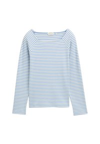 MIT STREIFENMUSTER - Long sleeved top - flawless blue regular stripe
