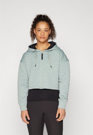 ABBOTTA - Zip-up sweatshirt - leaf green