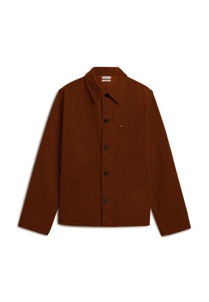 Tommy Hilfiger, CHORE SHIRT JACKET - Ελαφρύ μπουφάν - hickory