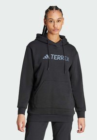 adidas Terrex MULTI LARGE LOGO  - Luvtröja - black