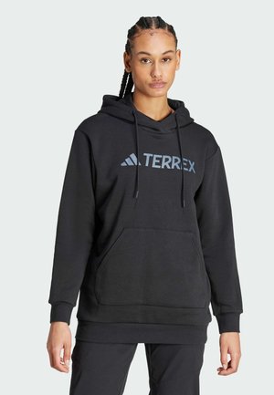 adidas Terrex MULTI LARGE LOGO  - Felpa con cappuccio - black