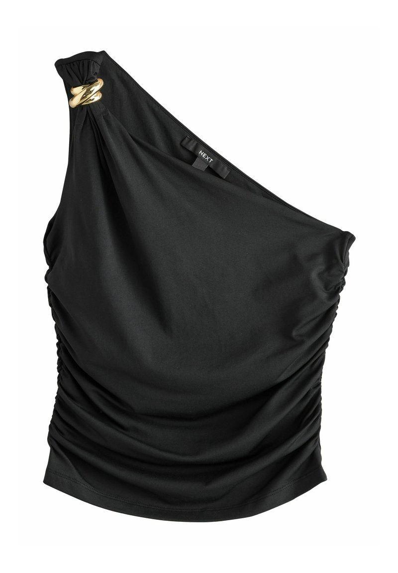 Next SOFT TOUCH ONE SHOULDER HADWARE - Top - black/sort - Zalando.dk