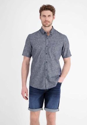 LERROS LERROS - HERREN FREIZEIT KURZARM HEMD, (2662461) - Skjorter - navy