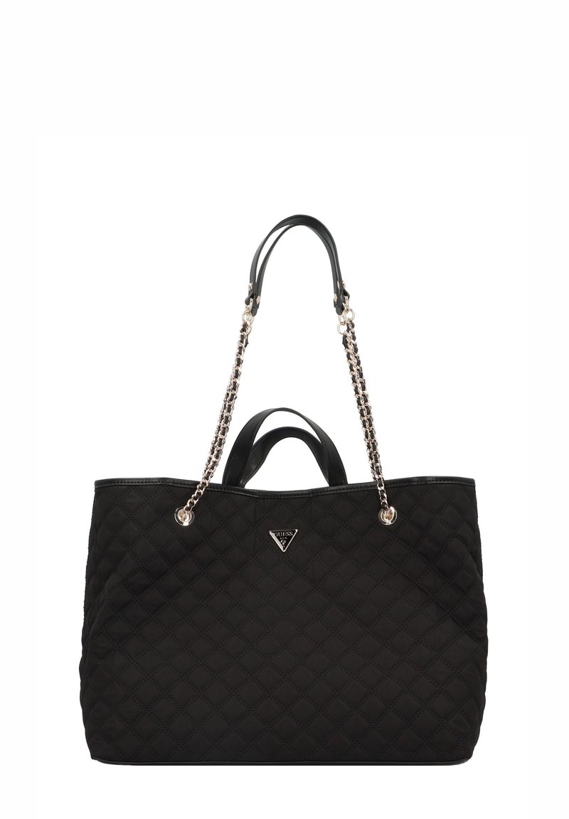 Guess GIULLY ILARGE - Bolso shopping - black/negro - Zalando.es