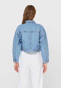 Stradivarius Spijkerjas - blue