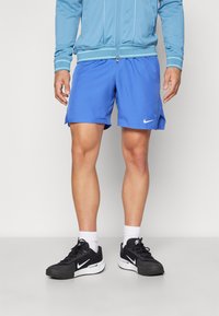 Nike Performance COURT VICTORY - Sport rövidnadrágok - astronomy blue/white