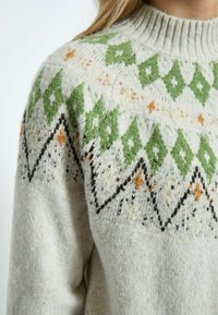 Desires SUTTON GRS FAIR ISLE - Svetr - gardenia