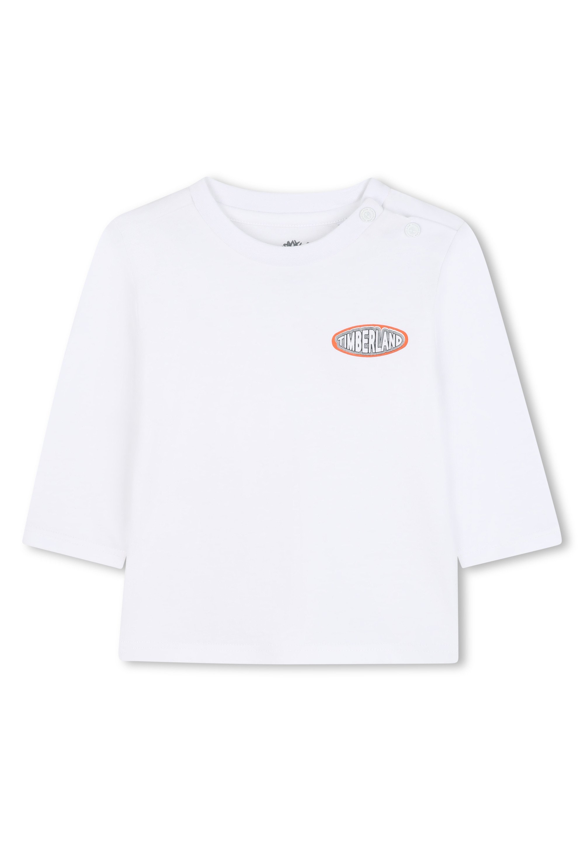 Timberland MET LANGE MOUWEN Long sleeved top blanc/white Zalando