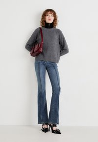 GAP CASHSOFT CREW - Pulover - charcoal heather