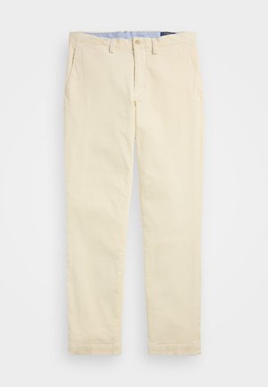 Polo Ralph Lauren STRETCH STRAIGHT FIT CORDUROY TROUSER - Tygbyxor - guide cream