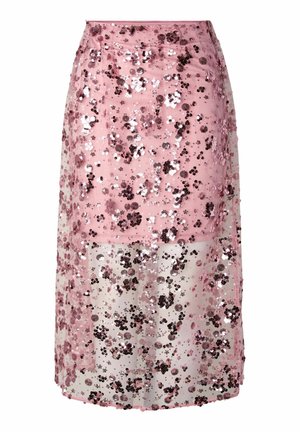 YAS, MIDI SKIRT YASSEQUINA HW - A-lõikeline seelik - orchid smoke
