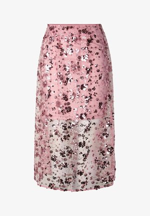 YAS, MIDI SKIRT YASSEQUINA HW - A-lõikeline seelik - orchid smoke