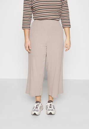 Trousers - mottled light brown