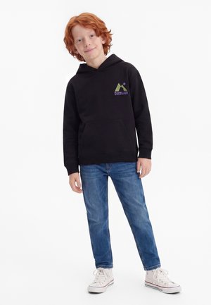 Quiksilver, GRAPHIC HOODIE  - Hoodie - black