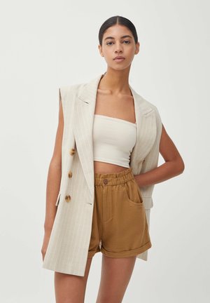 Veste sans manches - beige