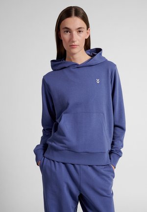 Hummel Felpa con cappuccio - blue indigo