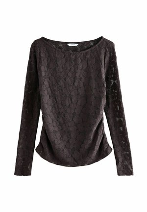 Next LONG SLEEVE - Bluse - chocolate brown