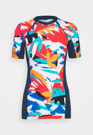 SURU SKIN - Surfshirt - blue/red