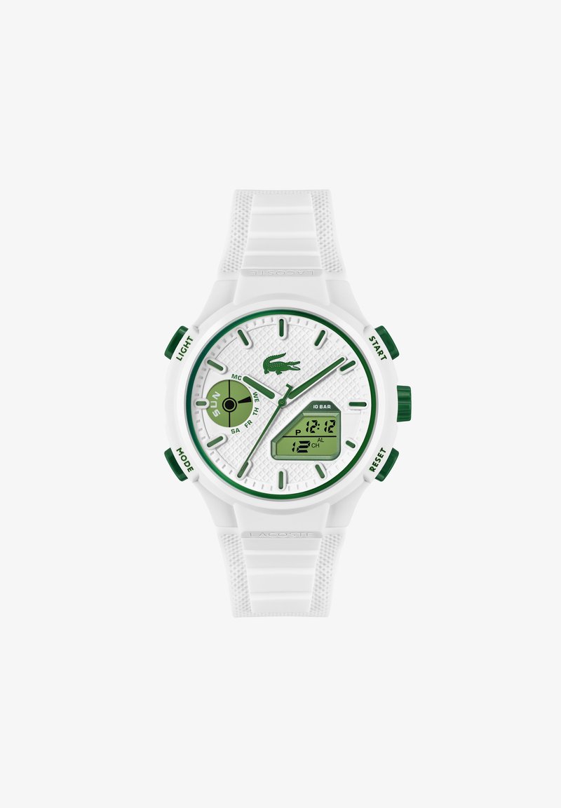 Lacoste Montre à affichage digital - weiß   weiß   grün