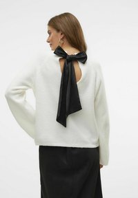 Vero Moda VMELOWEN - Maglione - snow white