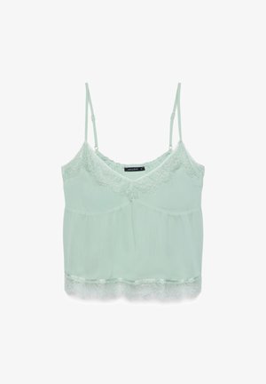 Calliope, TOP PIZZO - Top - verde acqua chiaro