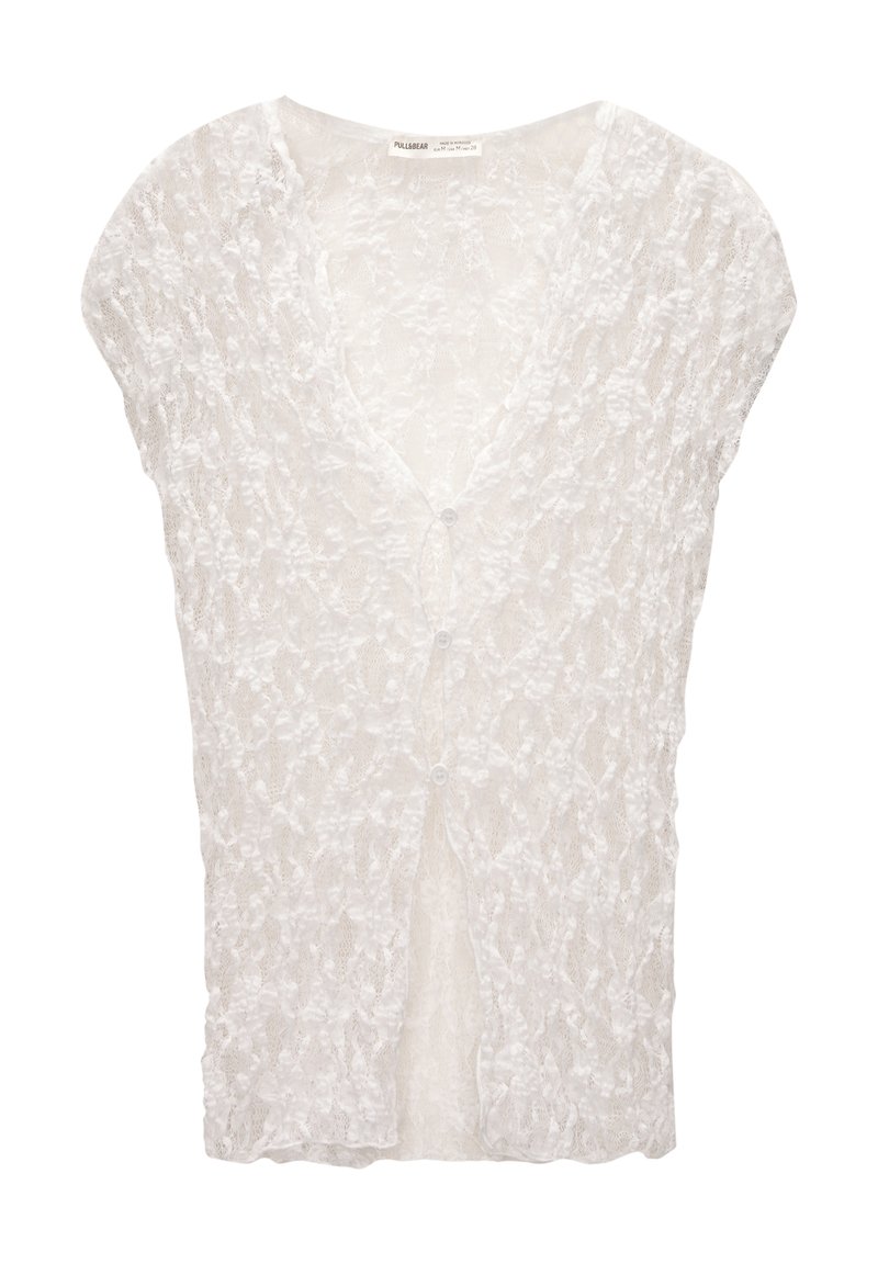 PULL&BEAR Blouse wit