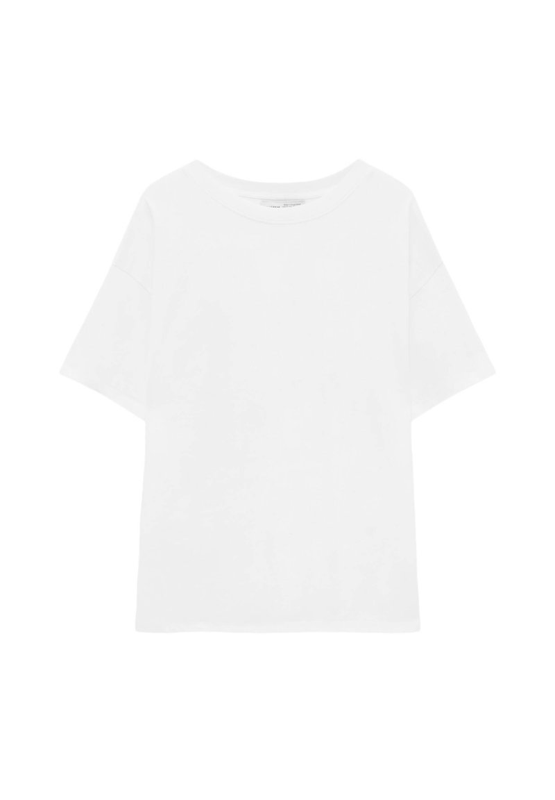 PULL&BEAR T-shirt basic wit PULL&BEAR T-shirt basic wit