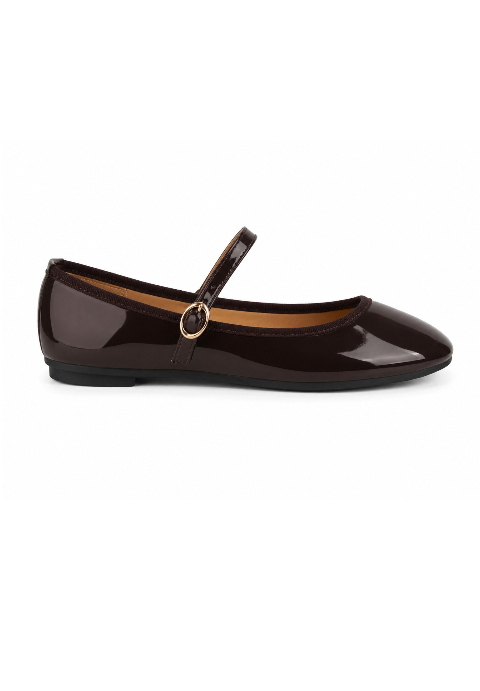 Strap ballet flats