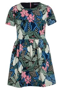 Tommy Hilfiger FLOWER PRINT DRESS - Freizeitkleid - blue